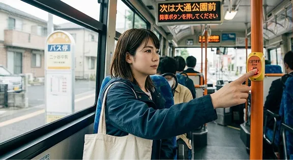 バスを降りたいとき